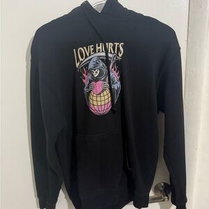 Love Hurts Hoodie Graphic